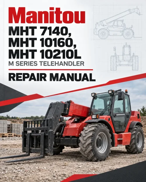 Manitou MHT 7140, MHT 10160, MHT 10210L M Series Telehandler Repair Manual Manitou MHT 7140, MHT 10160, MHT 10210L M Series Telehandler Repair Manual
