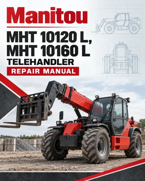 Manitou MHT 10120 L, MHT 10160 L Telehandler Repair Manual Manitou MHT 10120 L, MHT 10160 L Telehandler Repair Manual