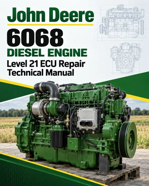 John Deere 6068 Diesel Engine Level 21 ECU Repair Technical Manual (CTM104719) John Deere 6068 Diesel Engine Level 21 ECU Repair Technical Manual (CTM104719)