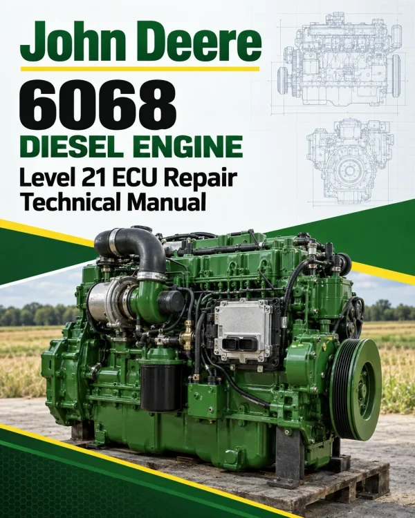 John Deere 6068 Diesel Engine Level 21 ECU Repair Technical Manual (CTM104719) John Deere 6068 Diesel Engine Level 21 ECU Repair Technical Manual (CTM104719)