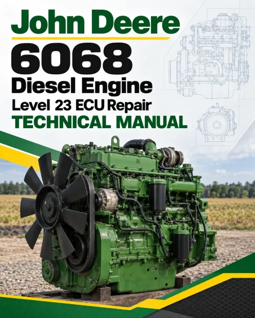 John Deere 6068 Diesel Engine Level 23 ECU Repair Technical Manual (CTM104619) John Deere 6068 Diesel Engine Level 23 ECU Repair Technical Manual (CTM104619)