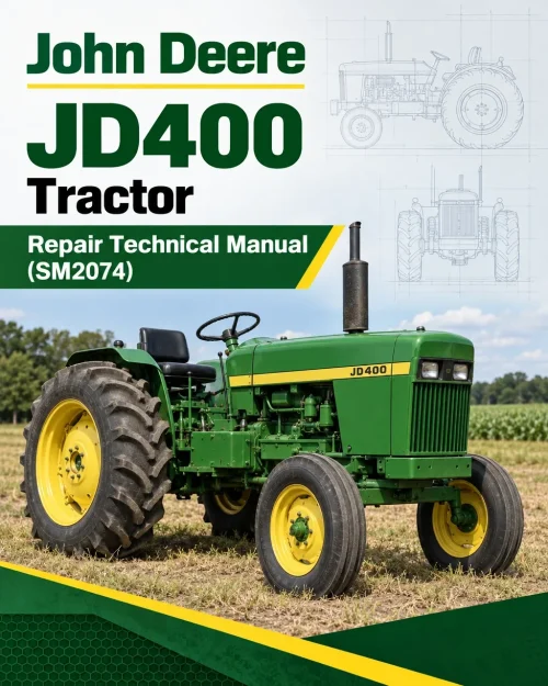 John Deere JD400 Tractor Repair Technical Manual (SM2074)