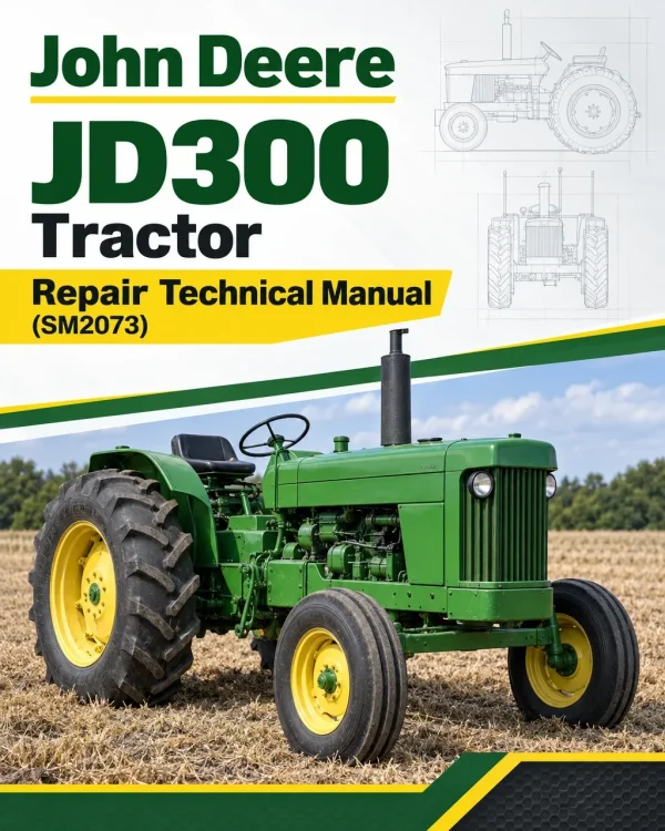 John Deere JD300 Tractor Repair Technical Manual (SM2073) John Deere JD300 Tractor Repair Technical Manual (SM2073)