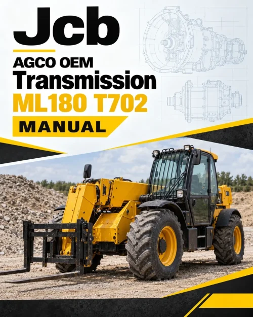 JCB AGCO OEM Transmission ML180 T702 Manual