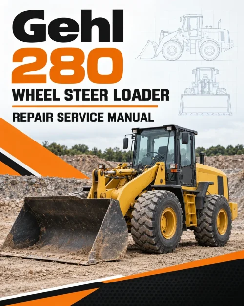 Gehl 280 Wheel Steer Loader Repair Service Manual Gehl 280 Wheel Steer Loader Repair Service Manual