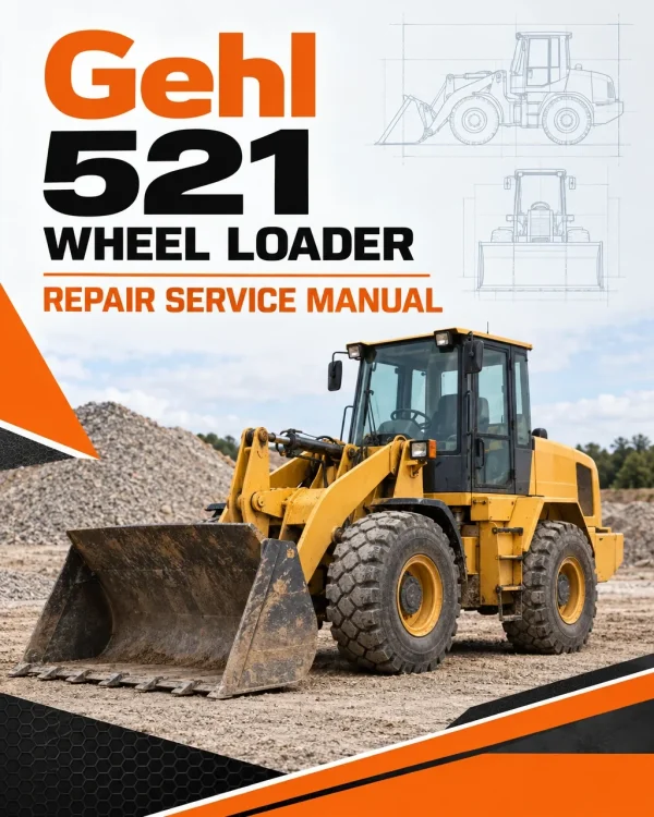 Gehl 521 Wheel Loader Repair Service Manual Gehl 521 Wheel Loader Repair Service Manual