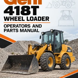 Gehl 418T Wheel Loader Operators and Parts Manual Gehl 418T Wheel Loader Operators and Parts Manual