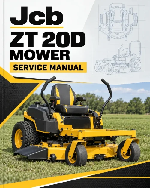 JCB ZT 20D Mower Service Manual