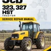 JCB 323, 327 HST Tractor Service Manual