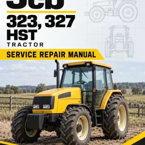 JCB 323, 327 HST Tractor Service Manual