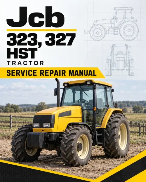 JCB 323, 327 HST Tractor Service Manual