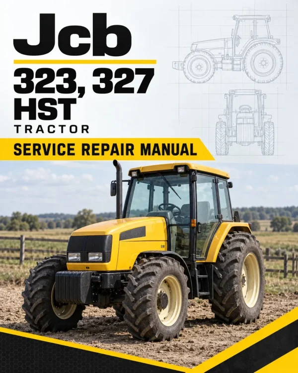 JCB 323, 327 HST Tractor Service Manual