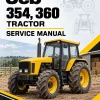 JCB 354, 360 Tractor Service Manual