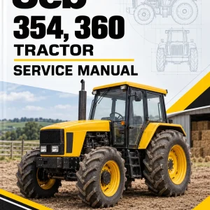 JCB 354, 360 Tractor Service Manual