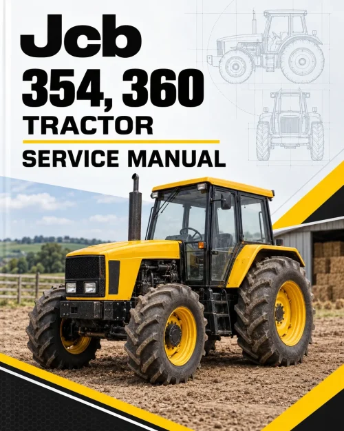 JCB 354, 360 Tractor Service Manual