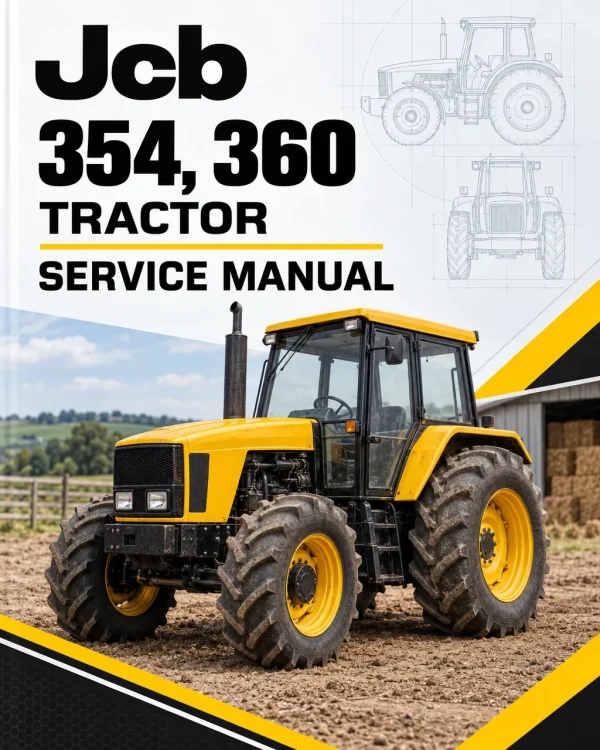 JCB 354, 360 Tractor Service Manual