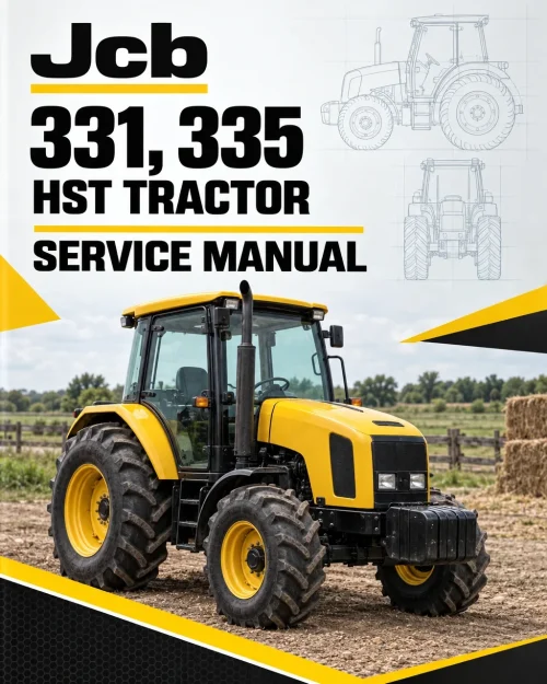 JCB 331, 335 HST Tractor Service Manual