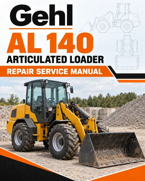 Gehl AL 140 Articulated Loader Repair Service Manual Gehl AL 140 Articulated Loader Repair Service Manual
