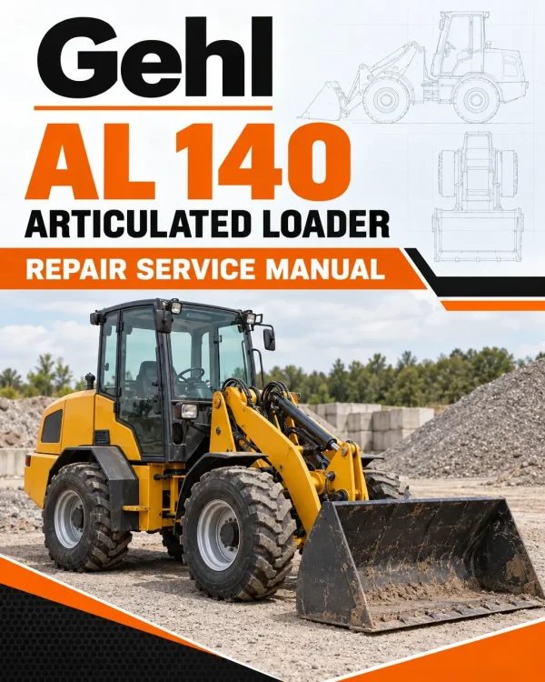 Gehl AL 140 Articulated Loader Repair Service Manual Gehl AL 140 Articulated Loader Repair Service Manual