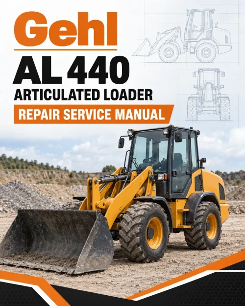 Gehl AL 440 Articulated Loader Repair Service Manual Gehl AL 440 Articulated Loader Repair Service Manual