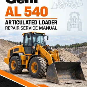 Gehl AL 540 Articulated Loader Repair Service Manual