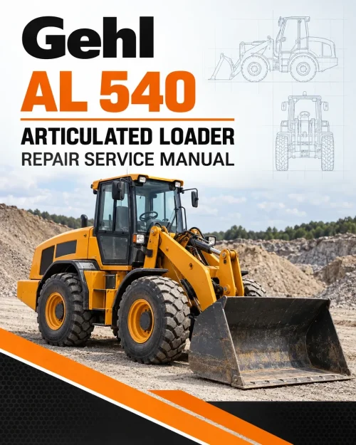 Gehl AL 540 Articulated Loader Repair Service Manual Gehl AL 540 Articulated Loader Repair Service Manual
