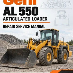 Gehl AL 550 Articulated Loader Repair Service Manual