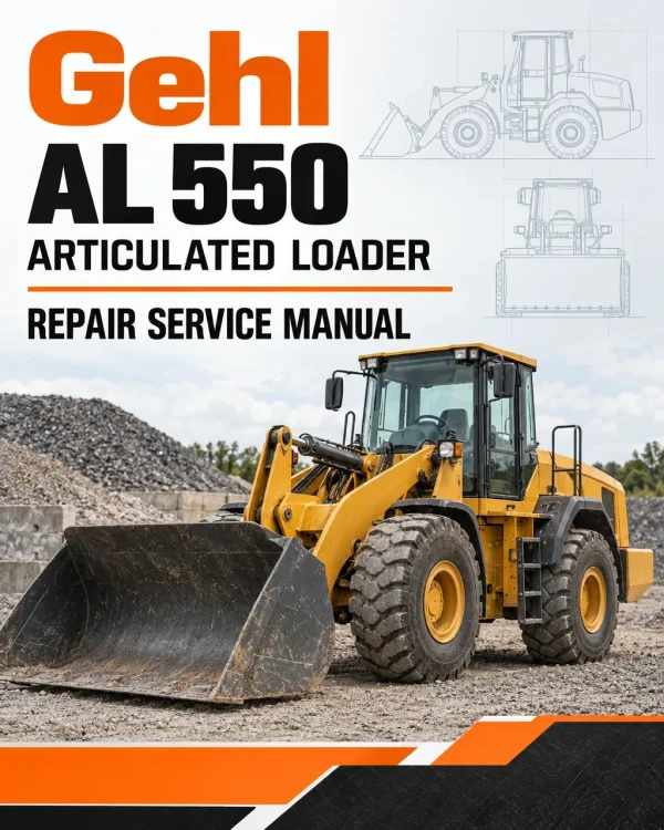 Gehl AL 550 Articulated Loader Repair Service Manual Gehl AL 550 Articulated Loader Repair Service Manual
