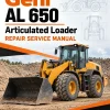 Gehl AL 650 Articulated Loader Repair Service Manual