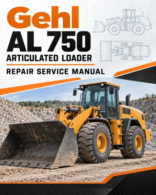 Gehl AL 750 Articulated Loader Repair Service Manual Gehl AL 750 Articulated Loader Repair Service Manual