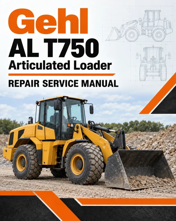 Gehl AL T750 Articulated Loader Repair Service Manual Gehl AL T750 Articulated Loader Repair Service Manual