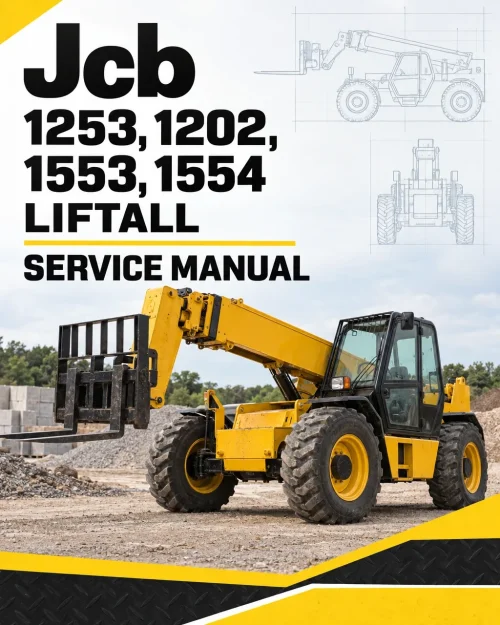 JCB 1253, 1202, 1553, 1554 Liftall Service Manual JCB 1253, 1202, 1553, 1554 Liftall Service Manual