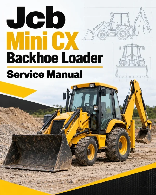 JCB Mini CX Backhoe Loader Service Manual