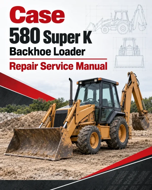 Case 580 Super K Backhoe Loader Repair Service Manual Case 580 Super K Backhoe Loader Repair Service Manual