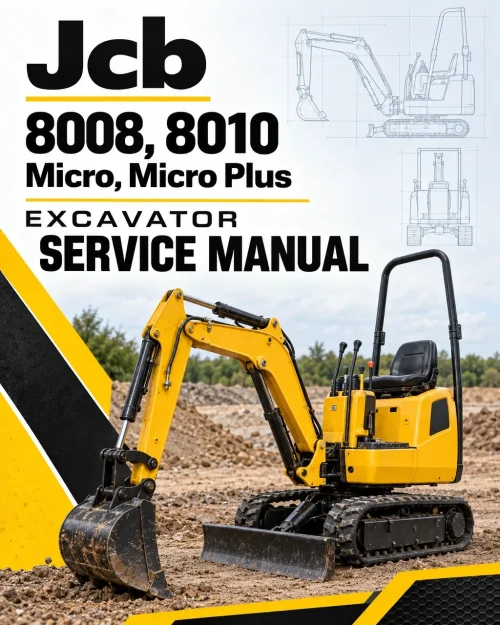 JCB 8008, 8010 Micro, Micro Plus Excavator Service Manual