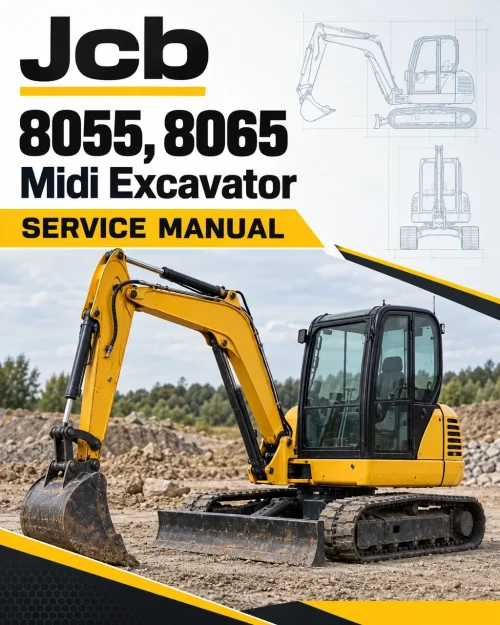 JCB 8055, 8065 Midi Excavator Service Manual JCB 8055, 8065 Midi Excavator Service Manual