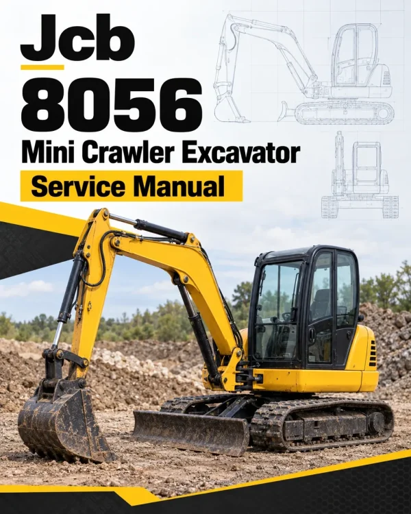 JCB 8056 Mini Crawler Excavator Service Manual