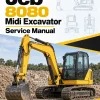 JCB 8080 Midi Excavator Service Manual