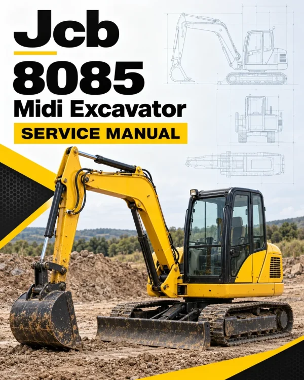 JCB 8085 Midi Excavator Service Manual JCB 8085 Midi Excavator Service Manual