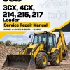 JCB 3CX, 4CX, 214, 215, 217 Loader Service Repair Manual (460001 to 499999 & 900001 - 929999) JCB 3CX, 4CX, 214, 215, 217 Loader Service Repair Manual (460001 to 499999 & 900001 - 929999)