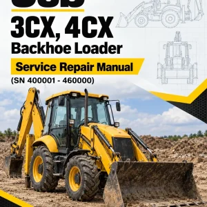 JCB 3CX, 4CX Backhoe Loader Service Repair Manual (SN 400001 - 460000) JCB 3CX, 4CX Backhoe Loader Service Repair Manual (SN 400001 - 460000)