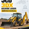 JCB 3DX Backhoe Loader Service Manual JCB 3DX Backhoe Loader Service Manual