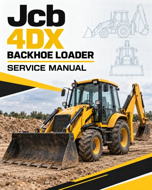 JCB 4DX Backhoe Loader Service Manual