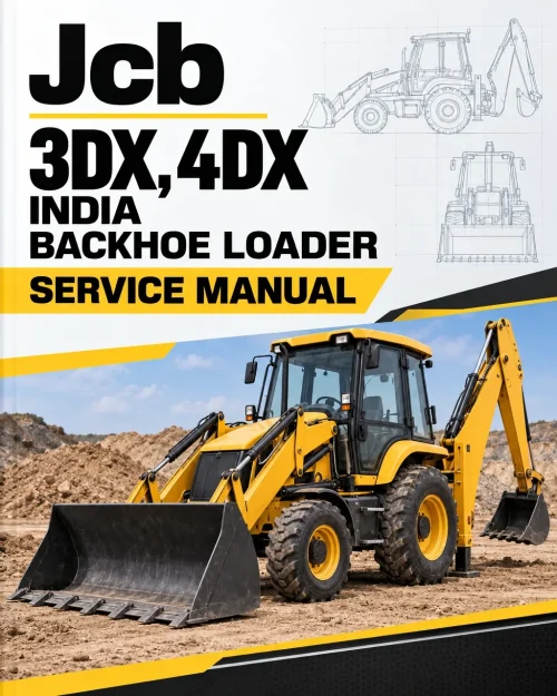 JCB 3DX, 4DX India Backhoe Loader Service Manual JCB 3DX, 4DX India Backhoe Loader Service Manual