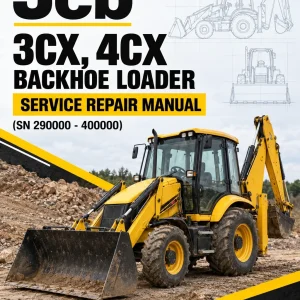 JCB 3CX, 4CX Backhoe Loader Service Repair Manual (SN 290000 - 400000) JCB 3CX, 4CX Backhoe Loader Service Repair Manual (SN 290000 - 400000)