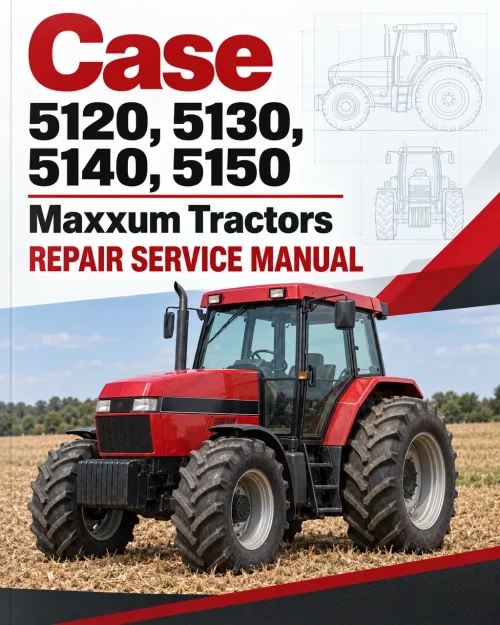 Case 5120, 5130, 5140, 5150 Maxxum Tractors Repair Service Manual Case 5120, 5130, 5140, 5150 Maxxum Tractors Repair Service Manual