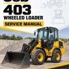 JCB 403 Wheeled Loader Service Manual