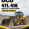 JCB 411, 416 Wheeled Loader Shovel Service Manual