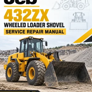 JCB 432ZX Wheeled Loader Shovel Service Repair Manual