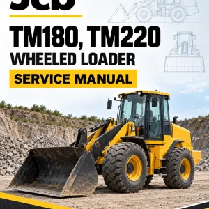 JCB TM180, TM220 Wheeled Loader Service Manual